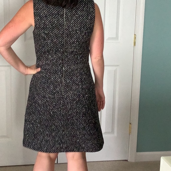 Theory Tweed Wool Dress Size 6 Sleeveless - Picture 2 of 6